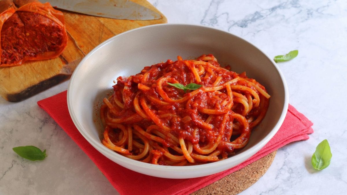 pasta con la nduja
